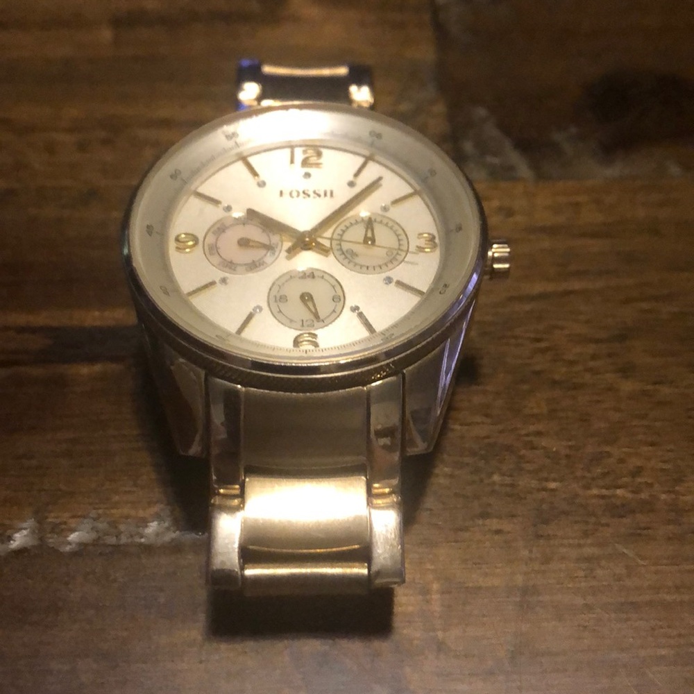 Fossil watch Gold plated